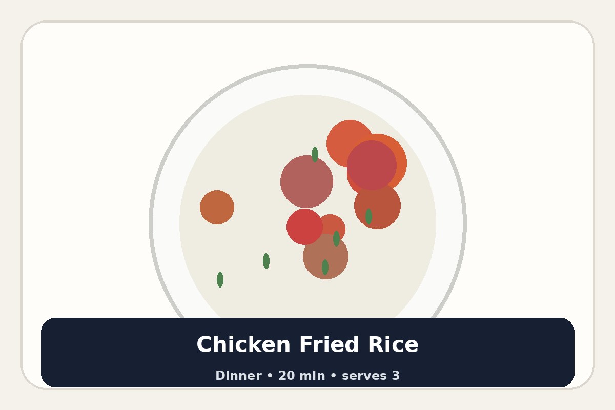 Chicken Fried Rice