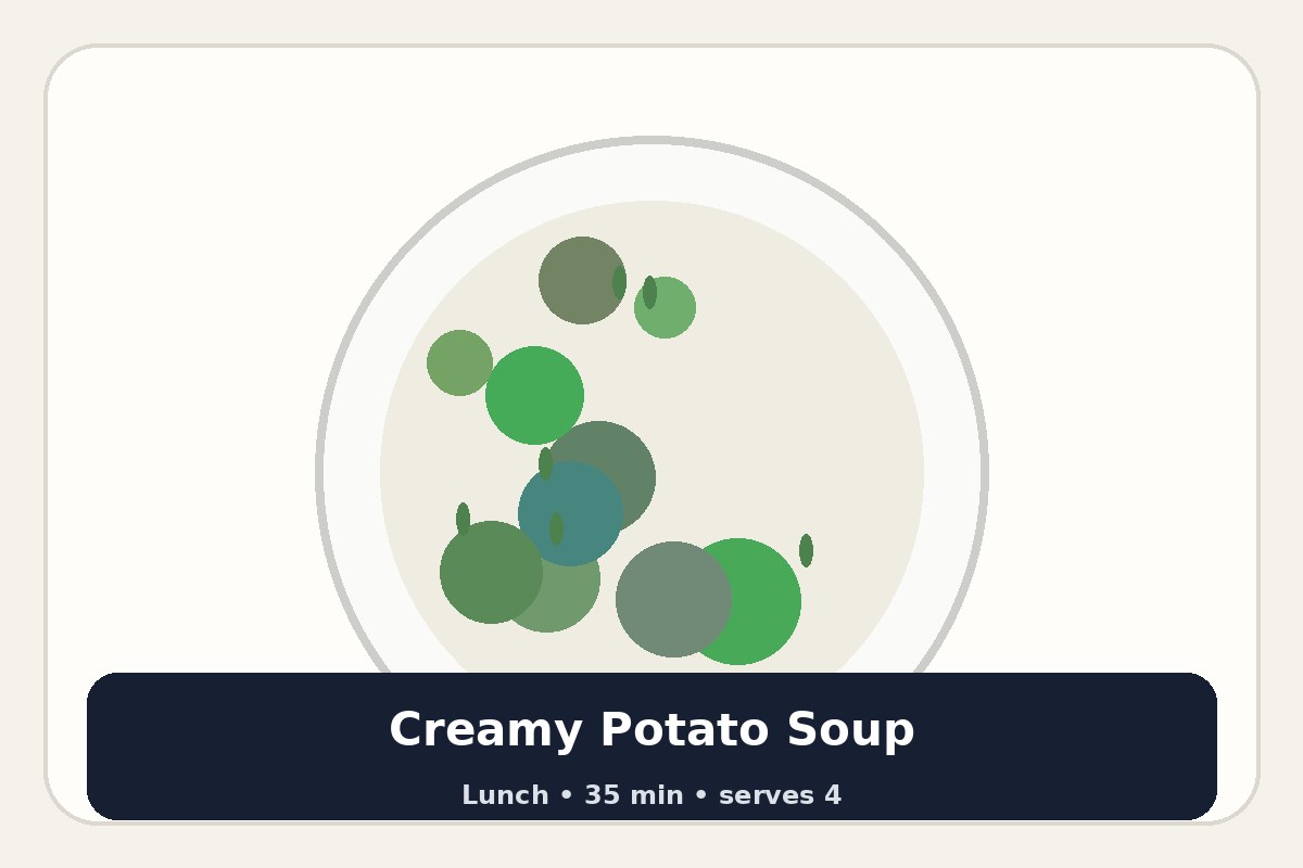Creamy Potato Soup