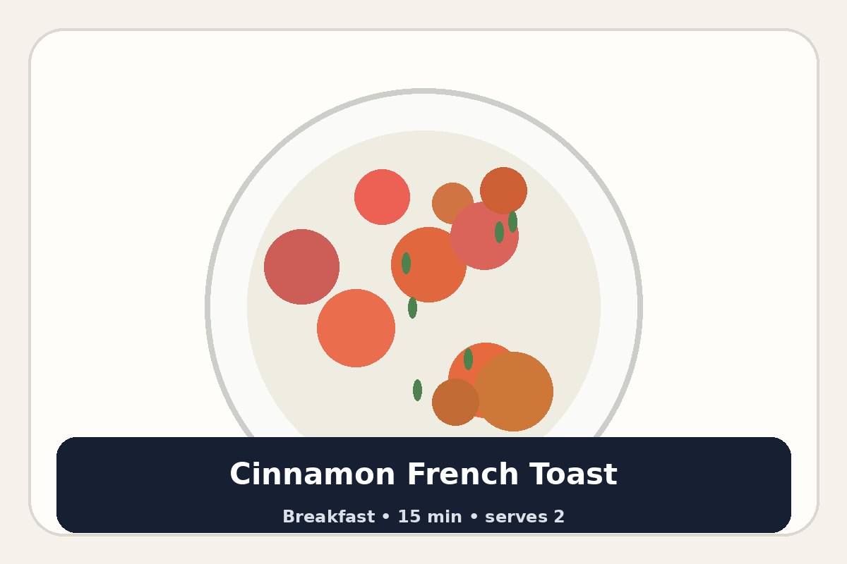 Cinnamon French Toast