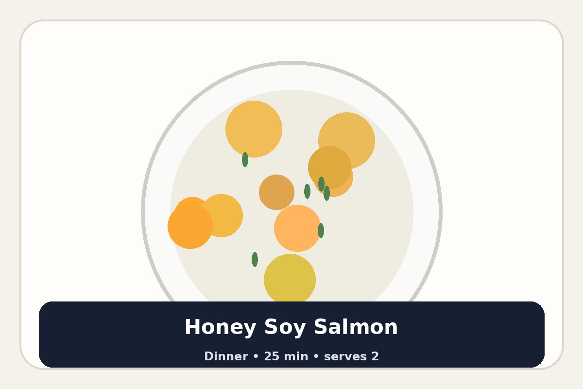 Honey Soy Salmon